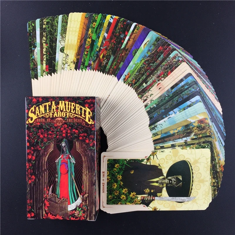 Santa Muerte Tarot Deck Book of the Dead Cards Deck Tarot Oracle Cards Game