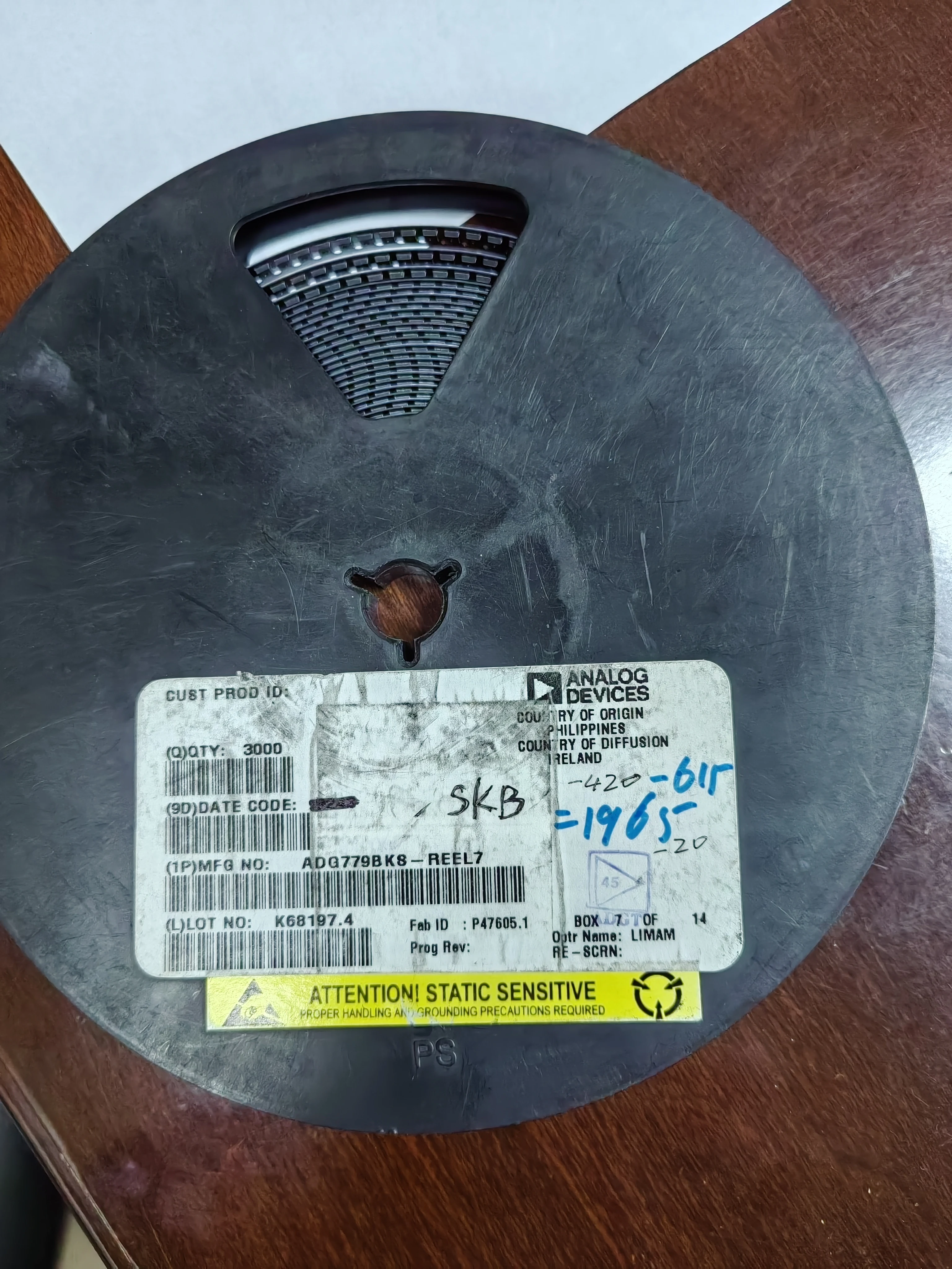10PCS/ADG779BKS-REEL7  Brand new original inventory of integrated circuits, in stock, fake, one to ten compensation