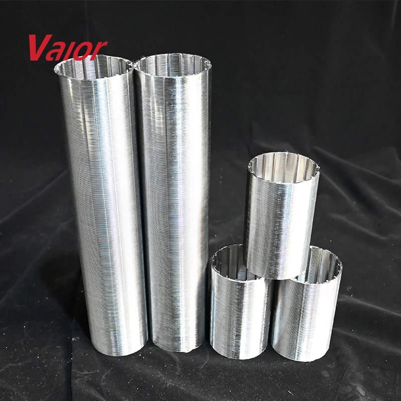 304 316 316l  Stainless Steel Screen  Well Screen Pipe  Tube Wedge Wire Screen Filter