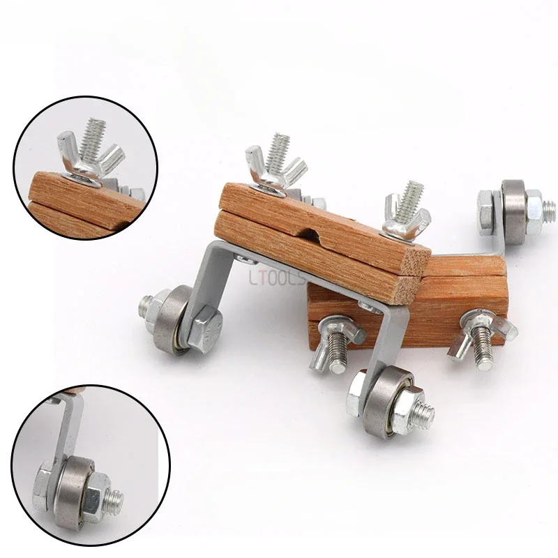 Afilador de cuchillos de tallado de carpintería, modelo de Metal, afilador de ángulo fijo Manual, herramienta de afilado oscilante de cuero DIY, molienda