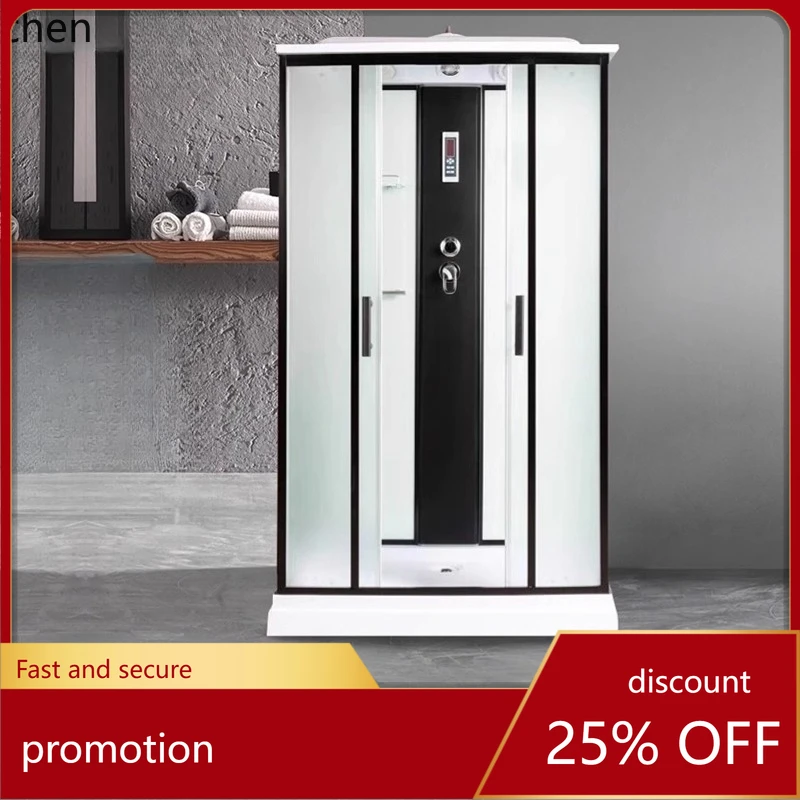 

HT rectangular shower room integrated bathroom with steam bath bathroom glass partition household