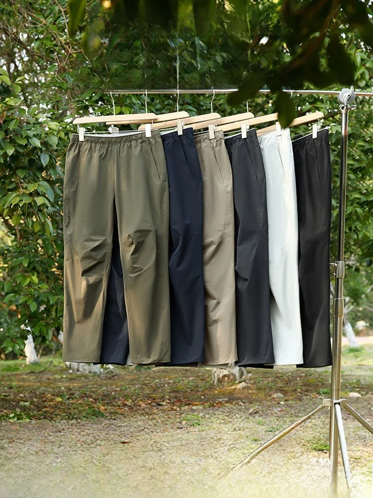 

Mystic ell Outdoor Casual Pants 3D Tailoring Qui Dry Breathable Waterproof Spring New Arrival Youth Straight Leg Trousers