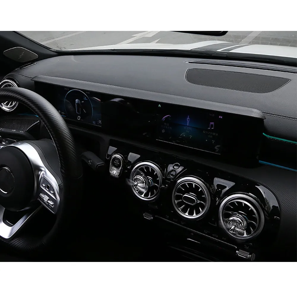 Car Dashboard Meter GPS Screen Sun Visor Sunshade Cover Trim Sticker for Mercedes Benz GLB GLA CLA B200 A180 A200L 2020 2021