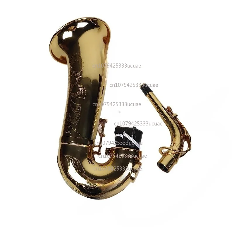 Suitable for YDS120 kit midrange saxophone pure copper elbow neck, with dedicated luggage for bending tubes