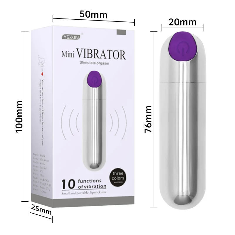 Mini vibrador de bala con carga USB para mujeres, Juguetes sexuales para adultos, estimulador del clítoris, vibradores vaginales