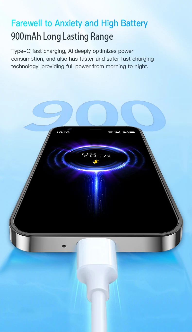 Mini24 3.0-inch Android Mini Smartphone 3GB RAM 32GB ROM Dual SIM Dual Standby 3G Mobile Phone Google Play Store