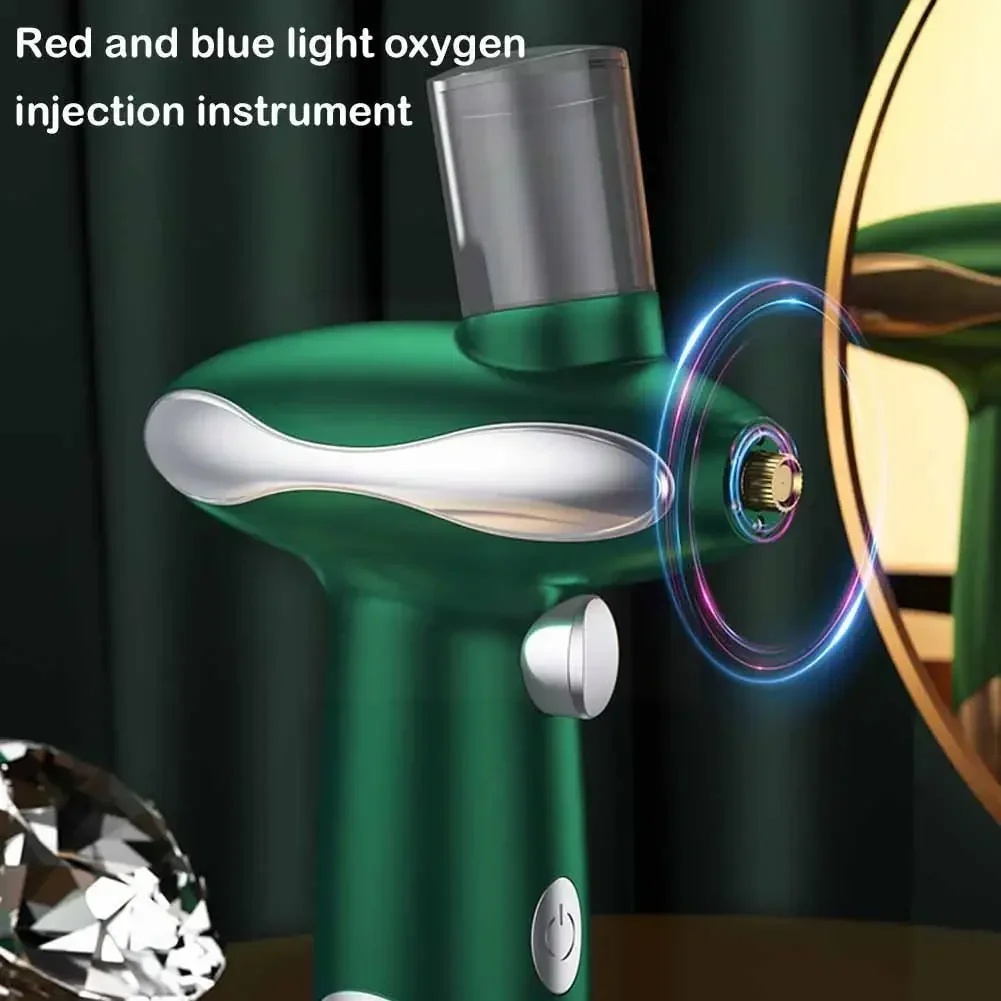 Oxygen Facial Portable Spray Gun Skin Care Nano Facial Spray Nano Spray Makeup Toner Steamer Portable Facial Serum Air