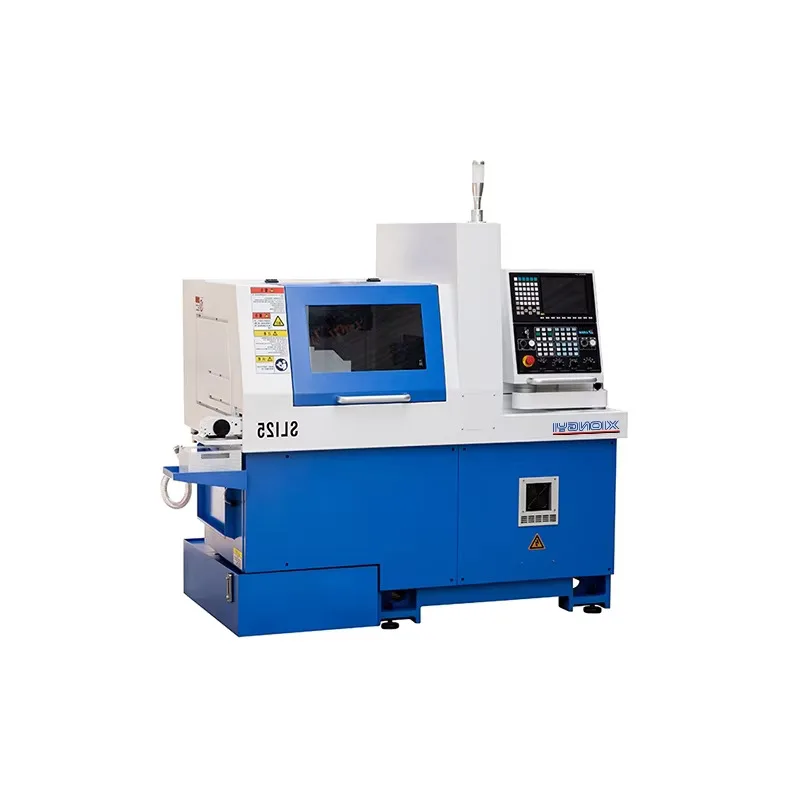 Tornio svizzero CNC Sl125 per metallo resistente sicuro e affidabile