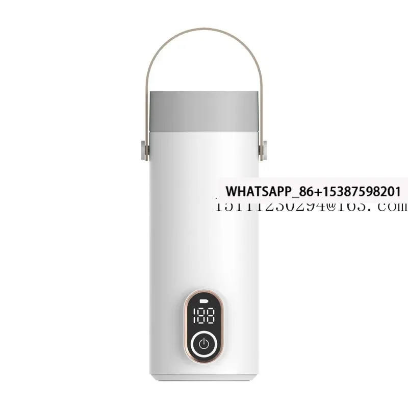 

Outdoor water kettle without plug in, car mounted small mini wireless portable charging water kettle electric cup