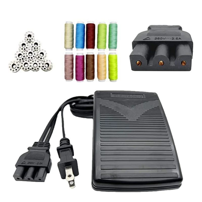 Швейная машина, педали, шнур питания, подходит для xl2600 lx3125 1034d lx2500 xm2701, Прямая поставка