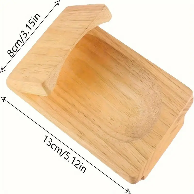 Pinza para Abrir Ostras de Madera Premium, Herramienta Esencial para Abrir Conchas sin Esfuerzo, Ideal para Cocinar y Preparar Comidas en Casa