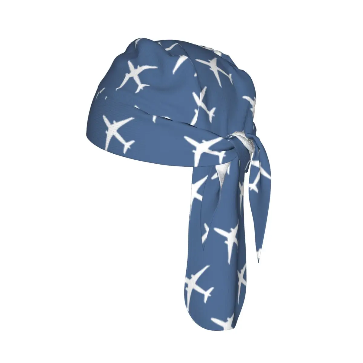 

Велосипедная повязка на голову с принтом самолетов, быстросохнущая, солнцезащитная, в виде головного платка/шарфа