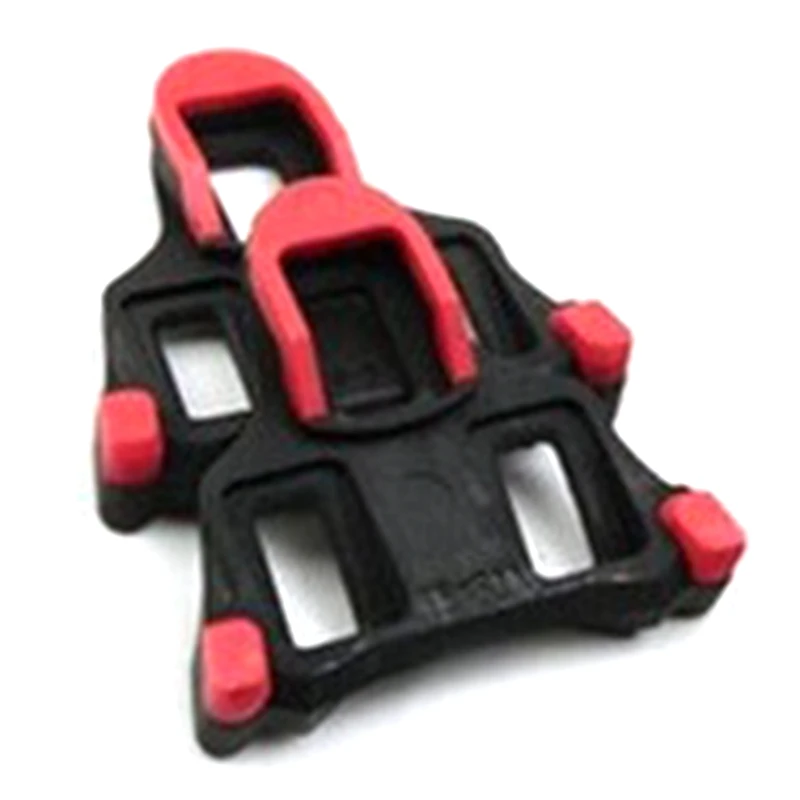 Road Bike Cleats 6 Degree Float Self-Locking Cycling Pedals Cleat For Shimano SPD-SL System Shoes-Red