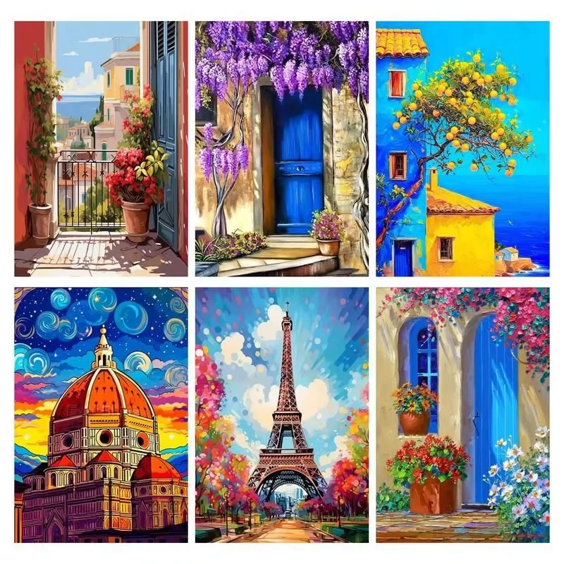 

Jigsaw Puzzles House Landscape DIY Puzzle Games Family Fun Puzzles Educational Toys reative Gifts for Teenagers and Adults