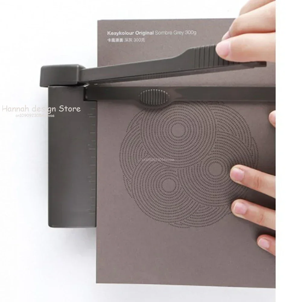 Paper Cutter A5 Paper Trimmer 1-6 Inch Portable Photo Paper Guillotine Built-In Ruler Office Stationery Cutting Portable Machine