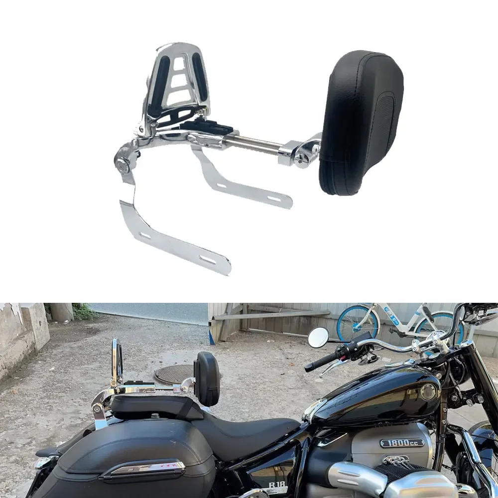 

Motorcycle R18 B Multi-Purpose Driver Passenger Backrest With Folding Luggage Rack For BMW R18 B Classic 2020-2023 Accessories