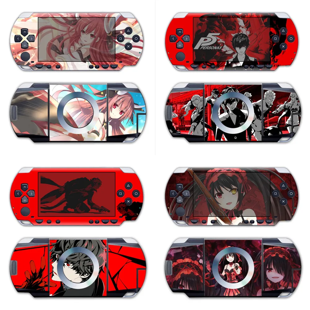 Customized PSP 1000 Vinyl Skin Console Cover Sticker for PSP 1000 host body sticker Skin Sticker