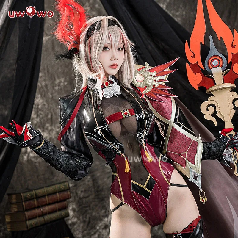 Zizi 2025 الدفعة الأخيرة UWOWO الحصرية Eula Genshin Impact Cosplay Succubus Ver. أزياء الهالوين مقاس S-3XL Ga