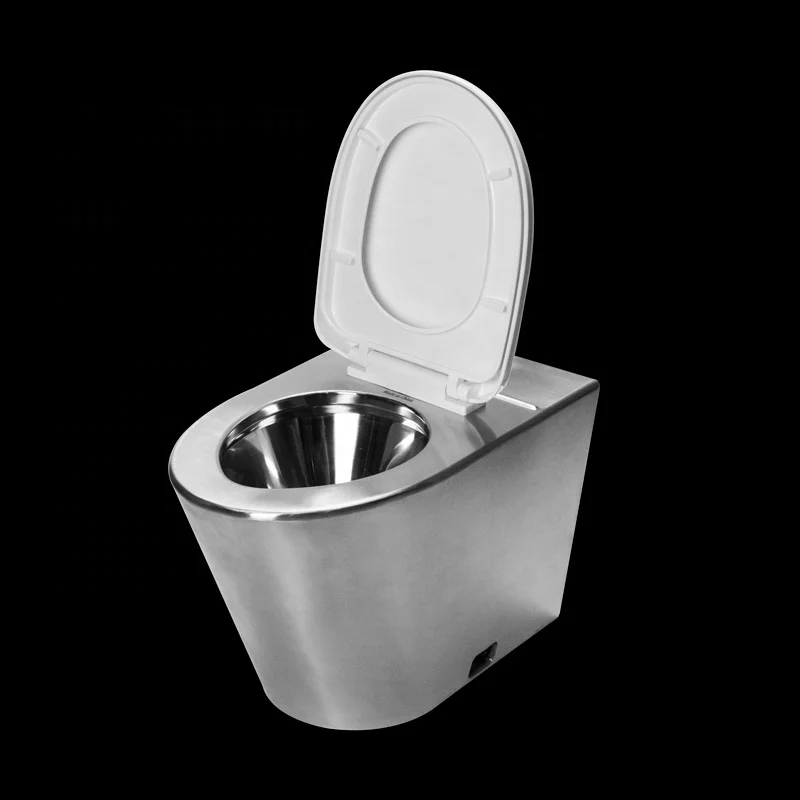 

Stainless Steel Toilet Bowl With Cover