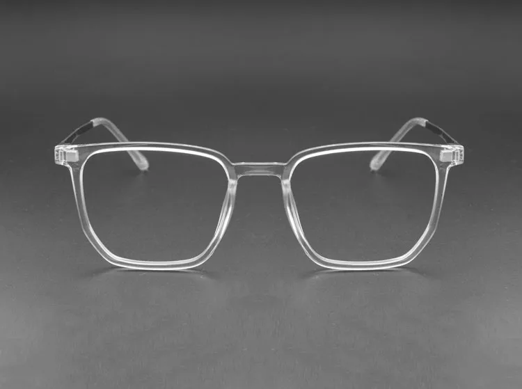 Transparente Brille Magnet Sonnenbrille Clip gespiegelt Magnet clip auf Brille rosa Rezept Myopie Brille Rahmen lila – Detail 14