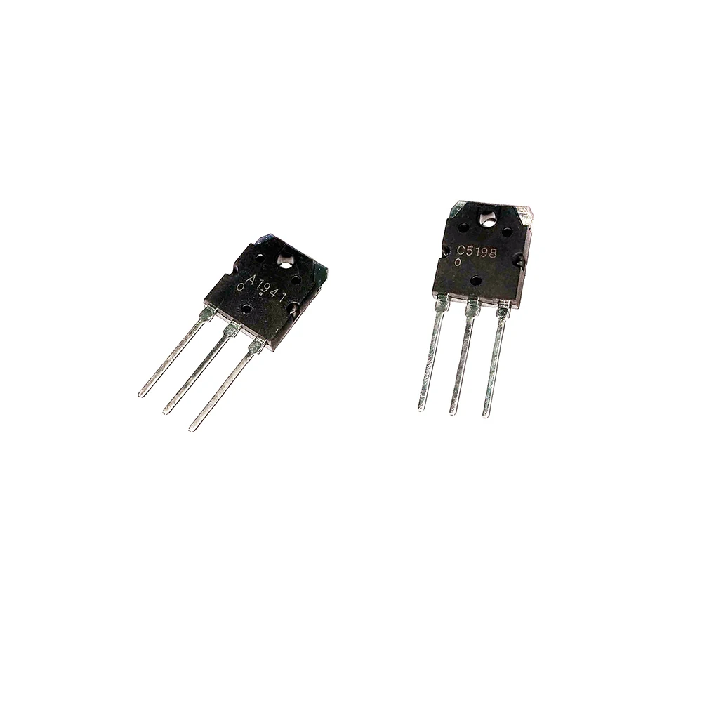 5Pcs/Lot 2SA1941 2SC5198 A1941 C5198 TO-3P TO-247 Audio Power Amplifier Tube New Good Quality Chipse