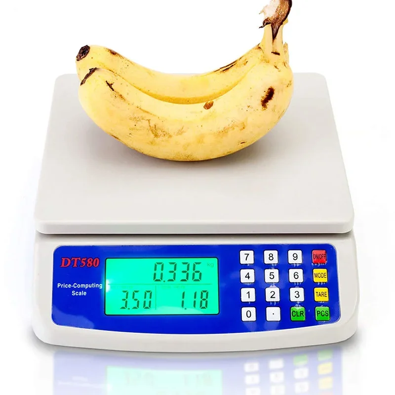 30KG /1G Precision  LCD Digital Scale Electronic Balance Weight Scale Plastic Weight Scale Accuracy Weight Balance Food Scales