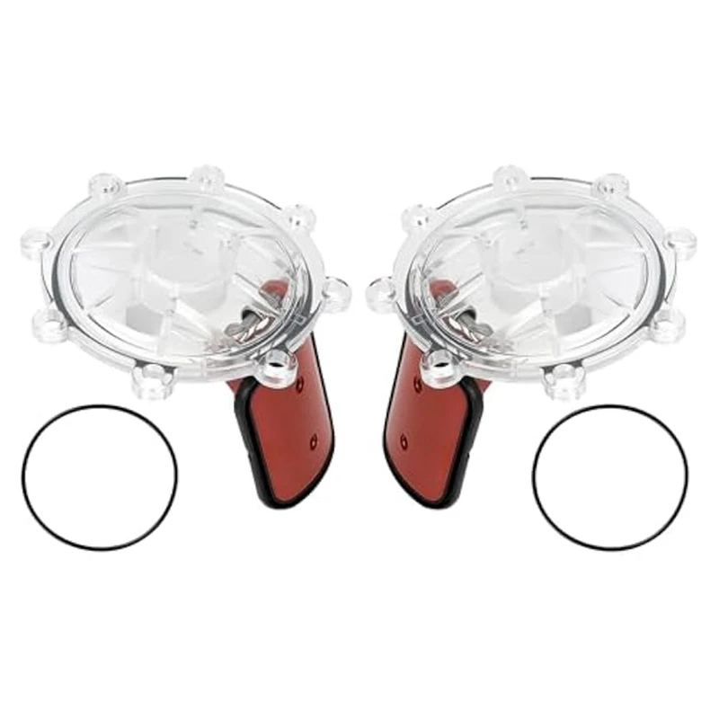 

2Set Pool 7056 Check Valve Cover With Flapper Assembly Replacement Kit For 7235, 7236, 7305, 7511, 7512 Models