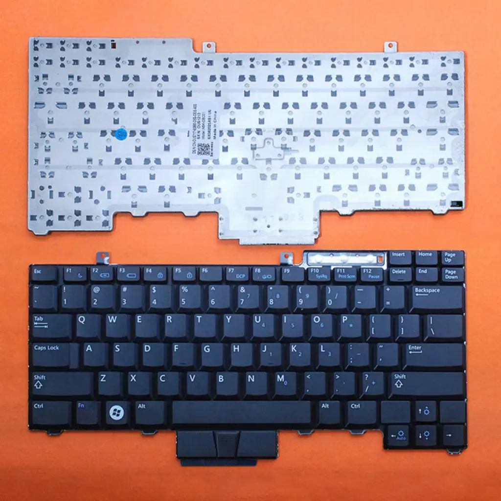 Replacement Laptop Keyboard Plastic US Layout Backlit Style for Dell Latitude E5500 E6510 E6500 M2400 Series