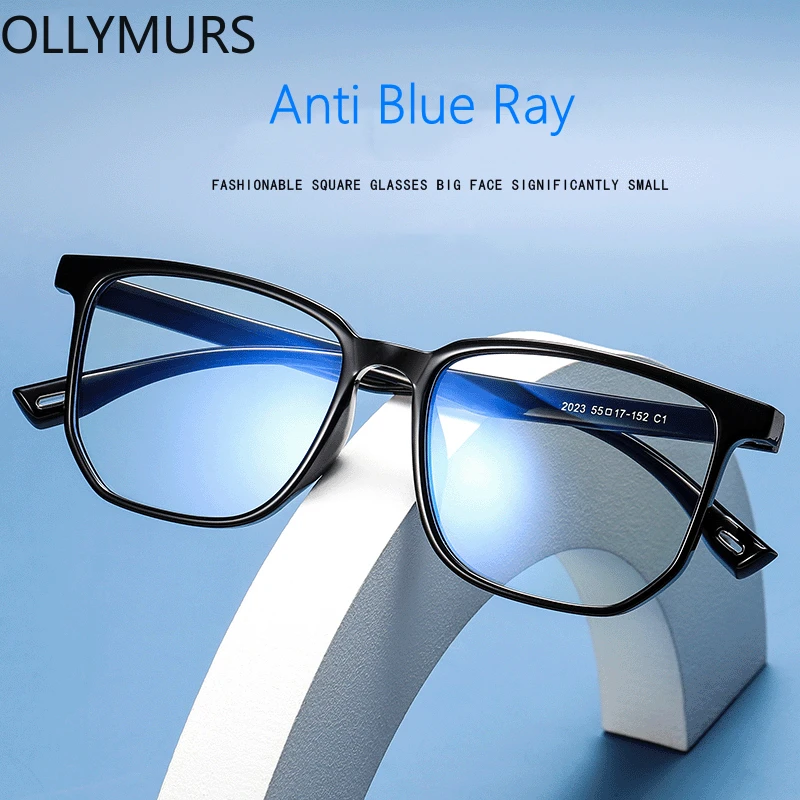 

OLLYMURS Ultra-light Fashion Transparent Computer Blue Light Blocking Men And Women Optical Prescription Eyeglasses Frame T2023