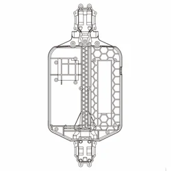 HYPER GO oryginalne akcesoria zamienne części zamienne 16150B podwozie do 1/16 zdalnie sterowane ciężarówki, samochody H16PL