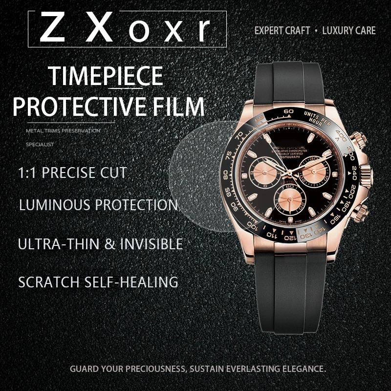 Watch Film for Daytona 116515 Full Set Scratch‑Resistant Oil‑Resistant High‑Transparent Protective Film