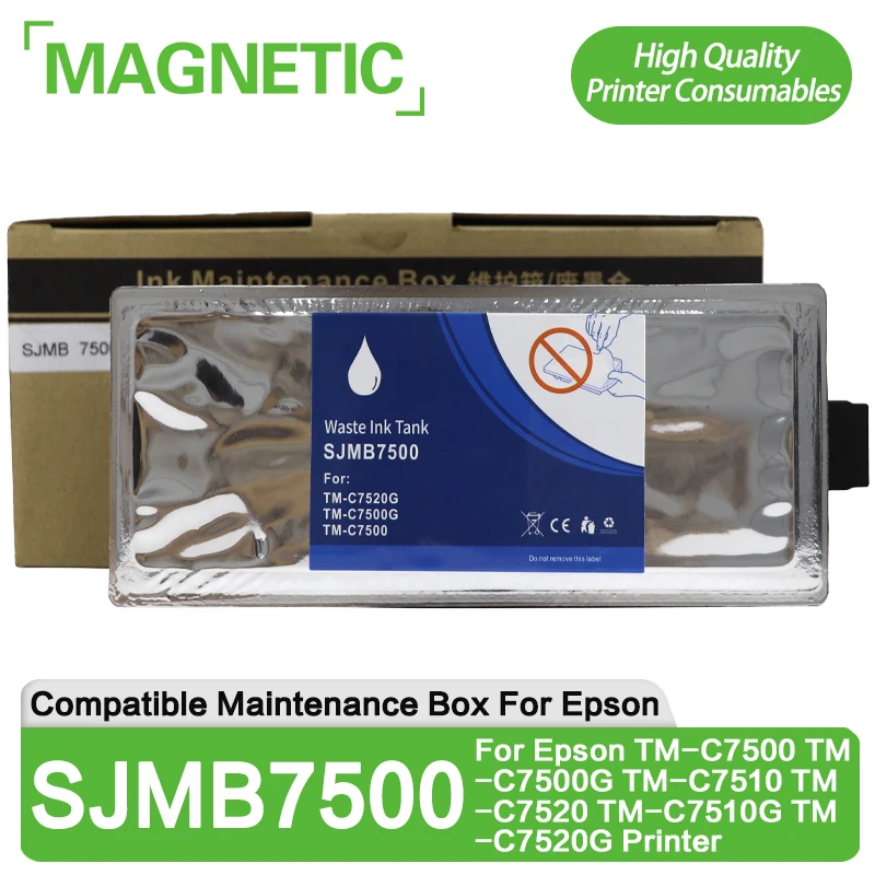 

SJMB7500 C33S020596 Maintenance Box For Epson ColorWorks TM-C7500 TM-C7500G TM-C7510 TM-C7520 TM-C7510G TM-C7520G Printer