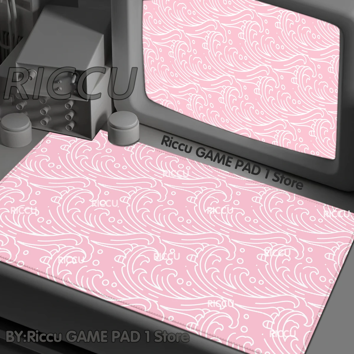 

Big Gaming Mouse Pad Great Wave HD Print Gaming Large Mouse Pad XXL Gamer Mouse Mat Office PC Table Carpet Gaming Mats 900x400mm