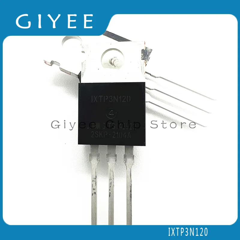 5PCS IXTP3N120 3N120 TO-220 MOS Field Effect Tube 3A 1200V