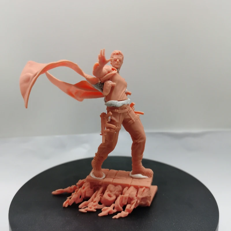 Agent Neo Harzfiguren-Modellbausatz im Maßstab 1:24, unmontiertes und unbemaltes Spielzeug