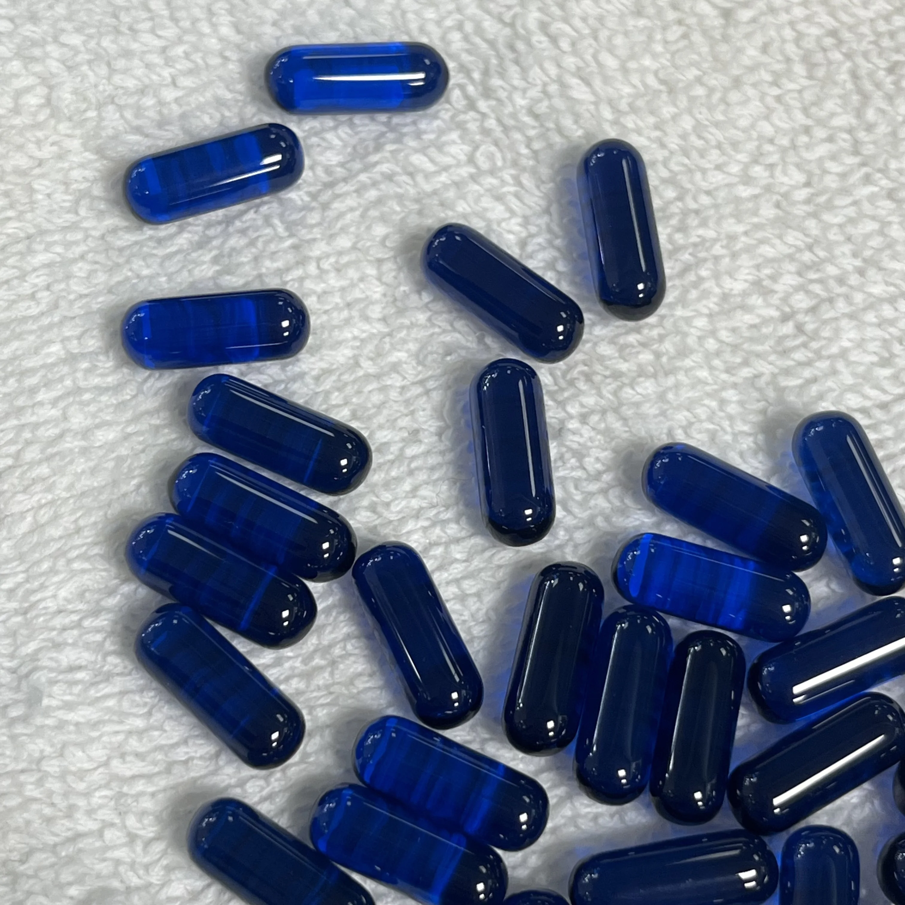 50PCS/Lot 6x15mm-6x23mm Cylindrical stone Synthetic Spinel For DIY Jewelry