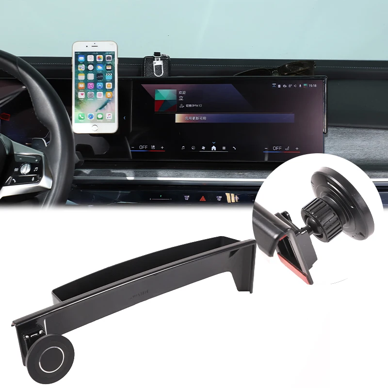 For BMW 7 Series G70 2023 2024 2025 2026 Car Navigation Screen Visor Mobile Phone Stand Car Interior Accessories