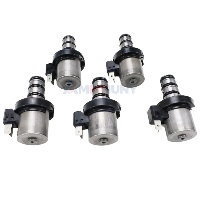 F4A41 F4A42 5X Transmission Shift Solenoid Kit for Forte Optima Soul Endeavor Tucson Rondo Refurbished Parts MD758981 4631339051