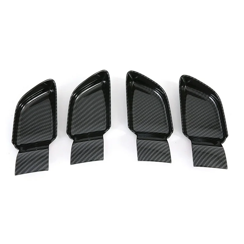 For Hyundai Sonata DN8 2020 2021 Car Accessories ABS Inner Door Handle Cover Catch Bowl Trim Insert Bezel Frame Garnish