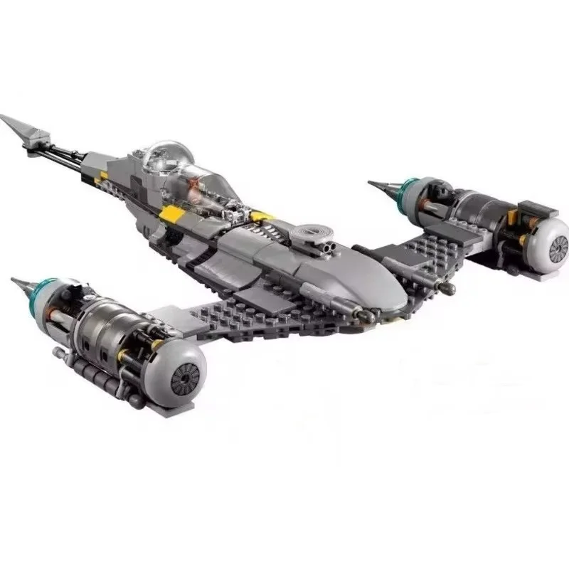 Droid Gunship The Mandalorian N-1 Building Blocks Set Space Wars Compatible 75363 Fighter Blocks Set Toys For Kid Birthday Gifts