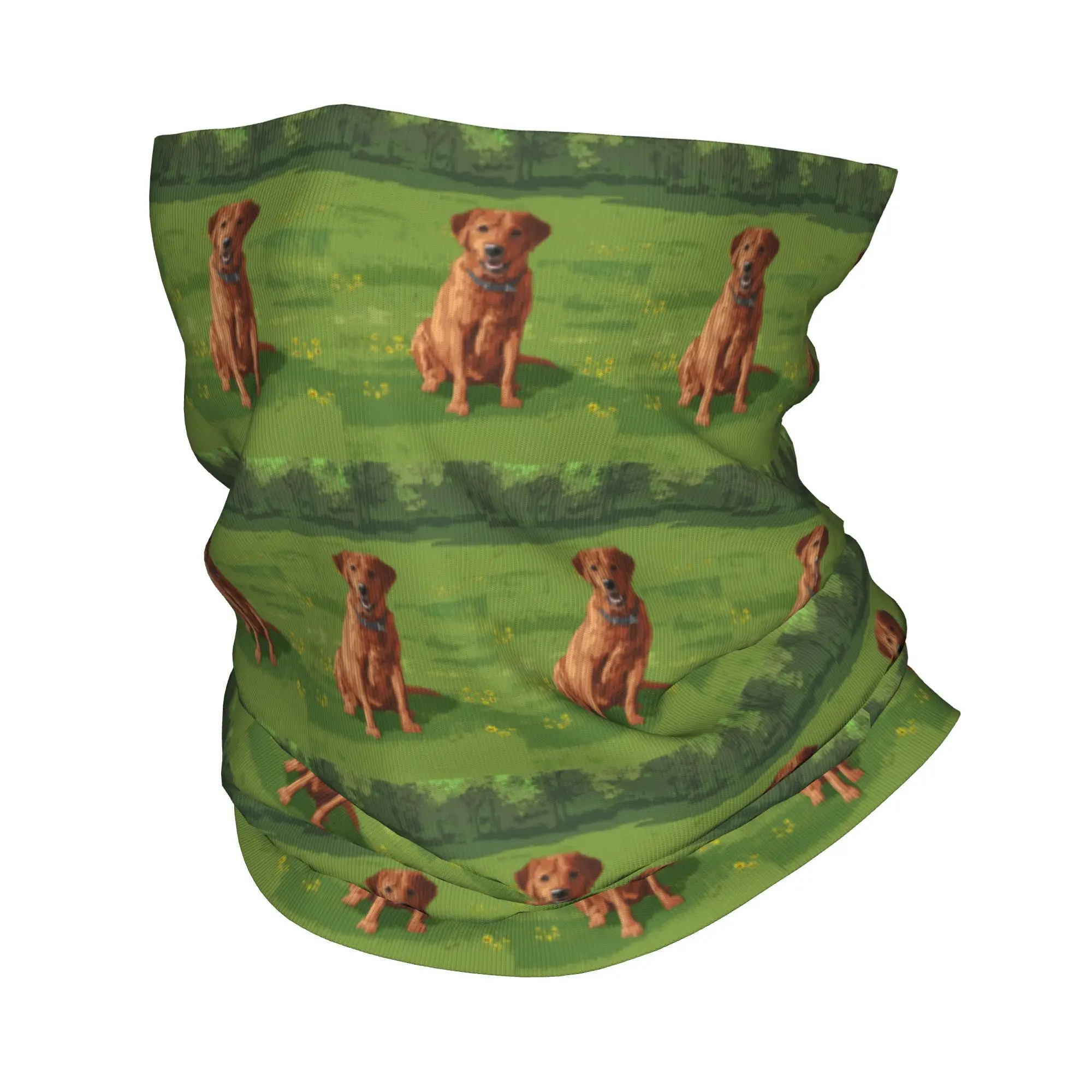 

Фокс Красный Желтый Лабрадор Ретривер Охотничья Собака Бандана Шеи Чехол Печатная Обёрточная Маска Шарф Балаклава Спорт На Открытом Воздухе Для Мужчин Женщин