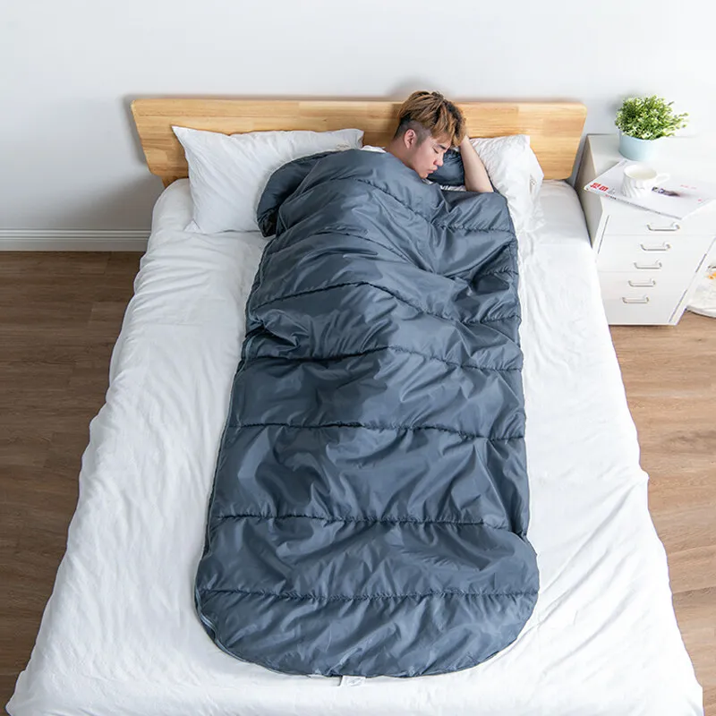 BSWolf Large Camping Winter Sleeping bag lightweight loose widen bag long size for Adult rest outdoor Hiking Travel tourisem