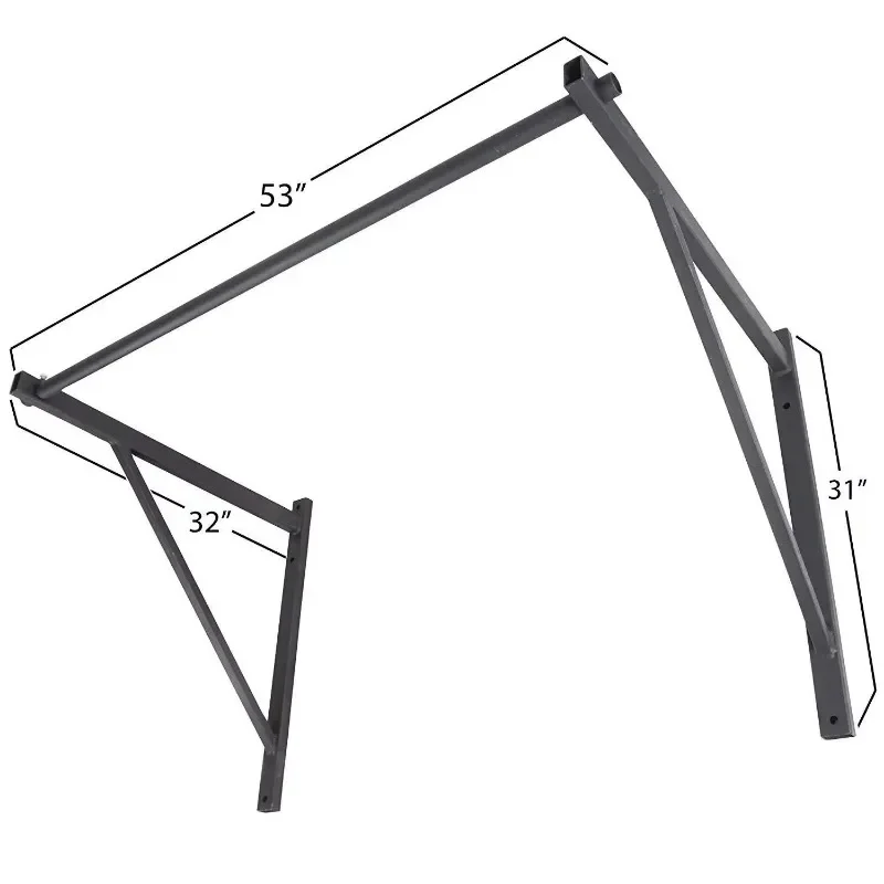 Pull-up Bar Wall Mount Indoor Home Stable Strength Training Workout Fitness Equipment Pull Up Station Horizontal Bar Trainer