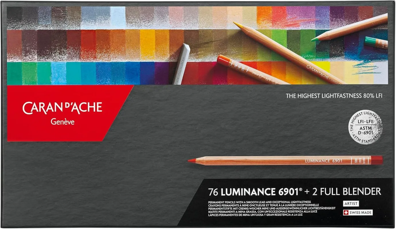 Luminance 6901 Clr Pncl ชุด 76 Artist Rng