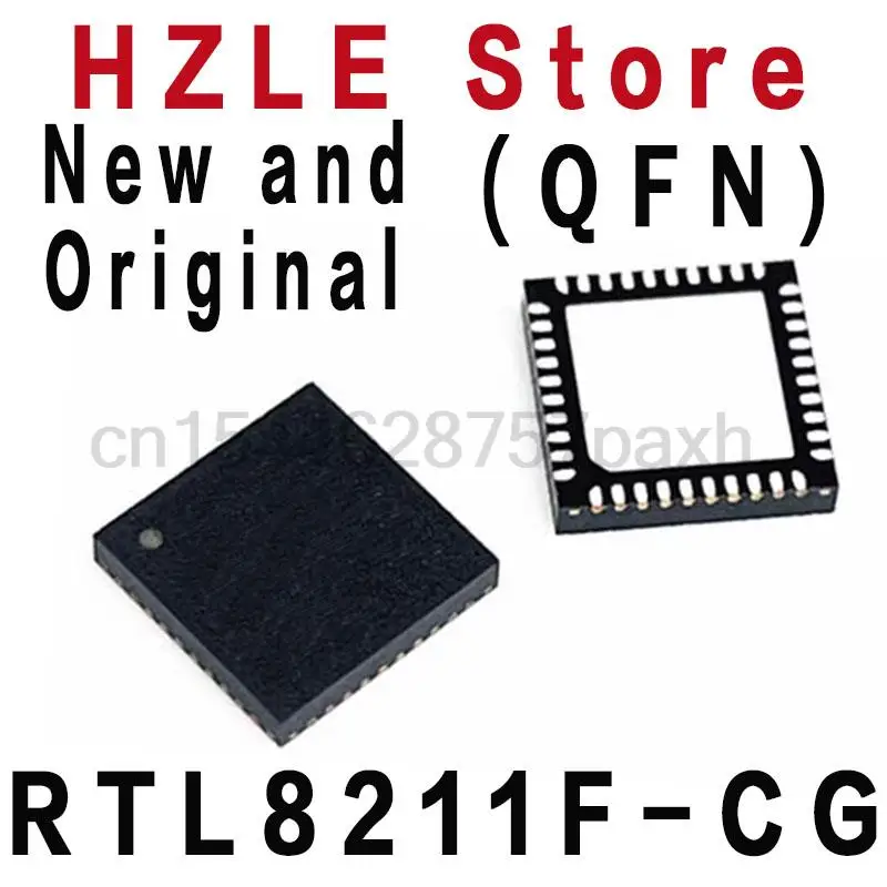 5PCS Neue und Original RTL8211F QFN RONNY IC RTL8211F-CG