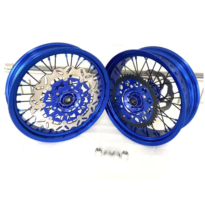 

Zuimi High-end Motorcycle Wheels 17x3.5 Front 17x5.0 Rear Super Motard Rims For YZ125 YZF 250 450 YZ 450