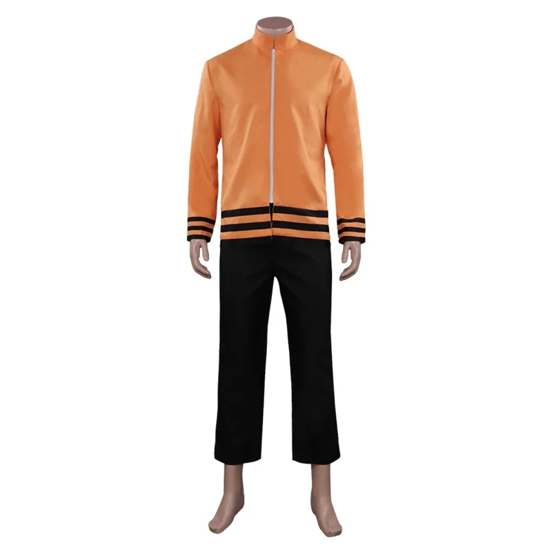 Japanese Anime the 7th Hokage Uzumaki Boruto Cosplay Costume Top pants Halloween Masquerade Party Cosplay Suit