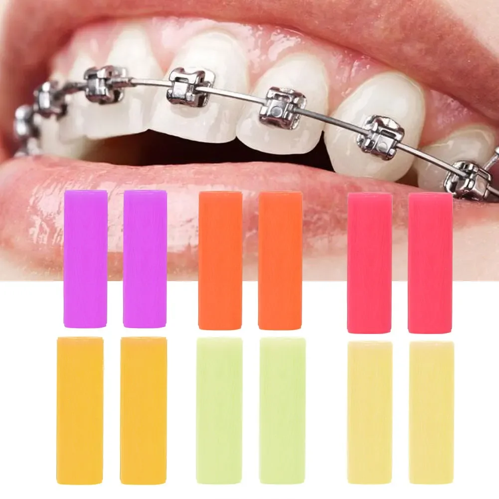 2 Pairs Silicone Teeth Orthodontics Chew Correction Retainer Bite Orthodontic Braces For Teeth Dentist Materials Dental Tools