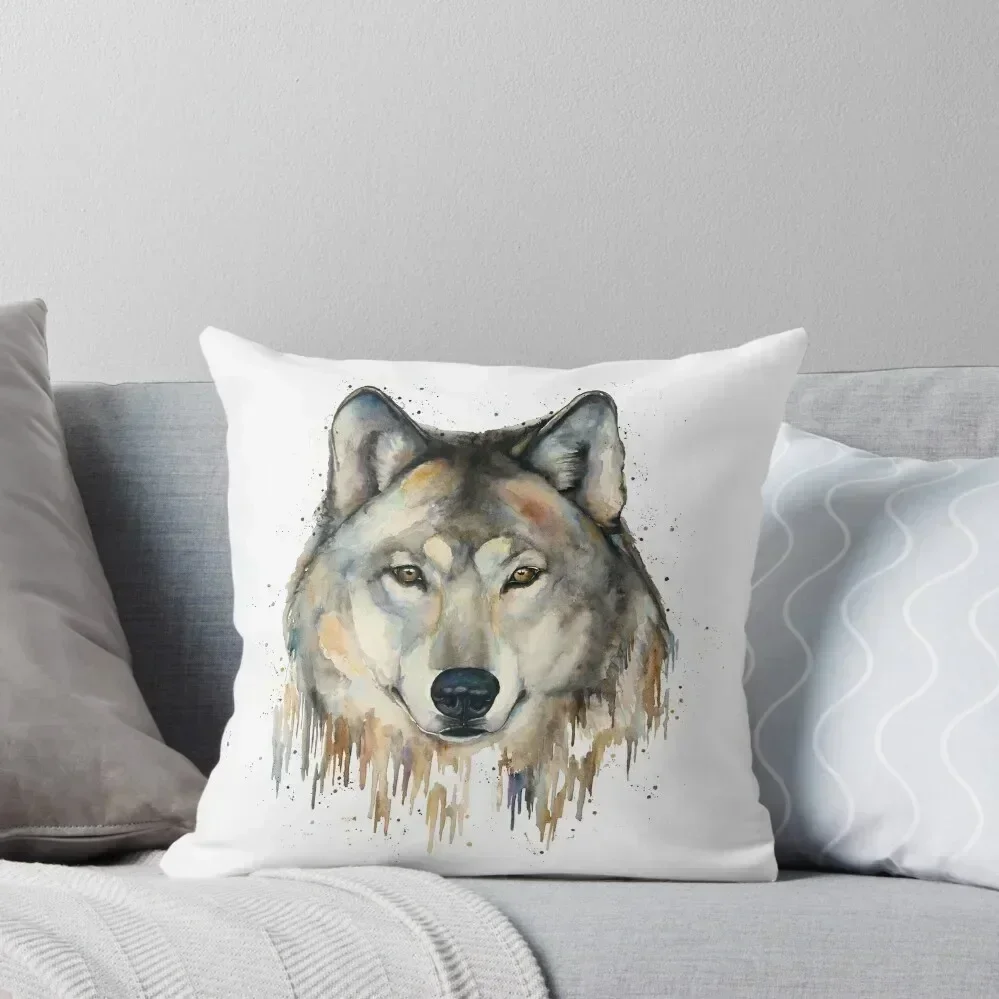 

Wolf Stare Throw Pillow Couch Cushions Sofas Covers Couch Pillows Cushion Cover Luxury pillow