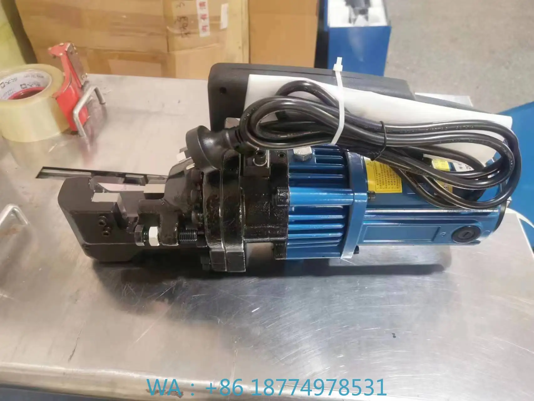 Steel Bar Cutting Shear for RebarPromotion Hand Held Electric Steel Bar Cutter Electric Hydraulic